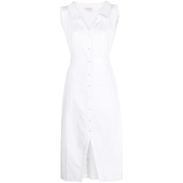 V-neck sleeveless dress