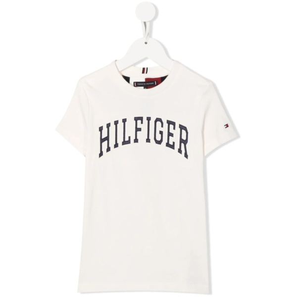 Varsity logo-embroidered T-shirt