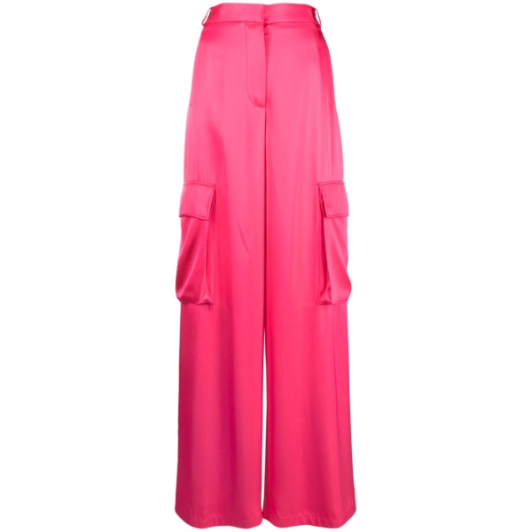 wide-leg cargo trousers