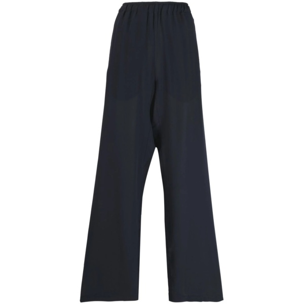 wide-leg high-waisted trousers
