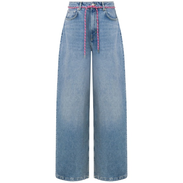 wide-leg jeans