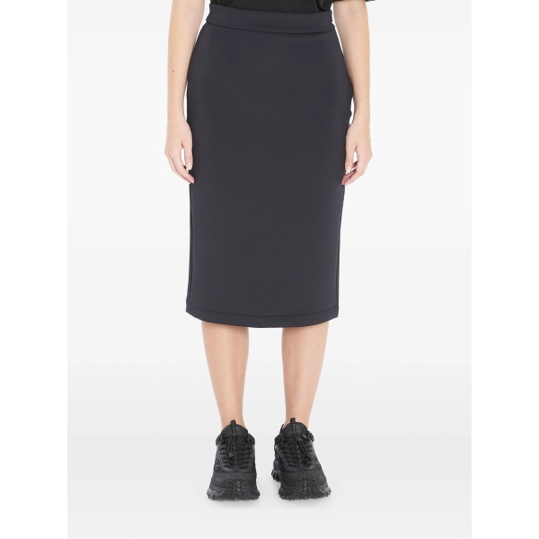 x Edward Enninful scuba midi skirt