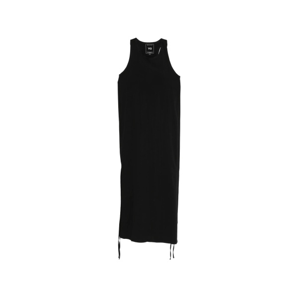 x Yohju Yamamoto Racer Cinch sleeveless midi dress