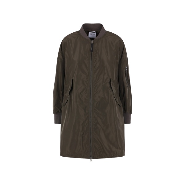 zip pocket military jacket