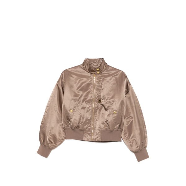 zip-up bomber jacket