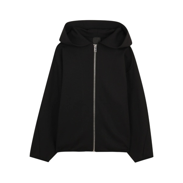 zip-up hoodie