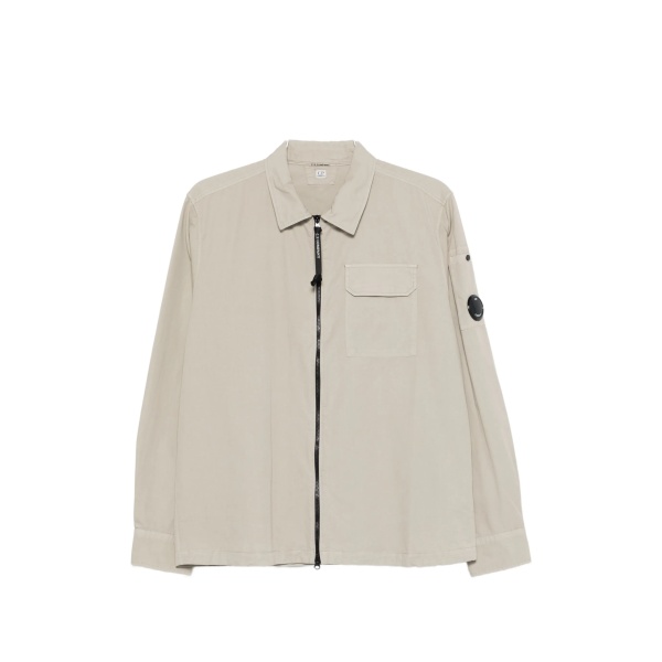 zipped lens shirt jacket