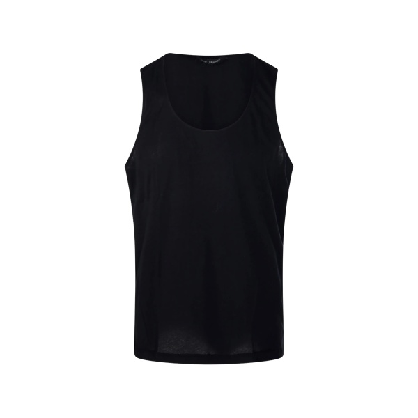 Athletic cotton tank top
