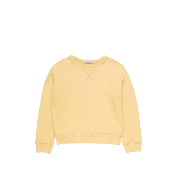 back-logo crew-neck sweatshirt