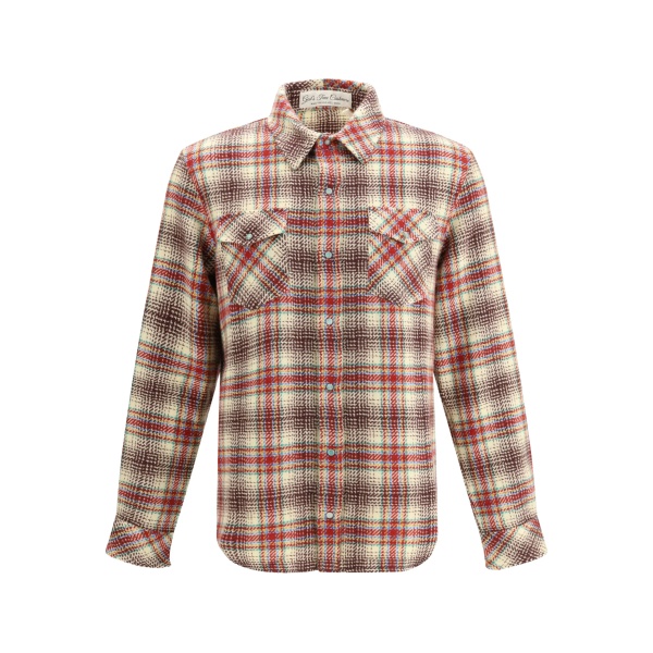 Balance tartan chest-pocket shirt
