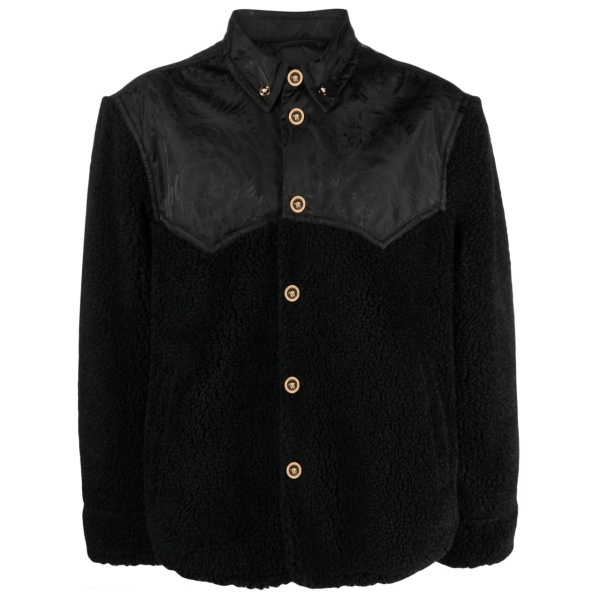Barocco Silhouette fleece jacket