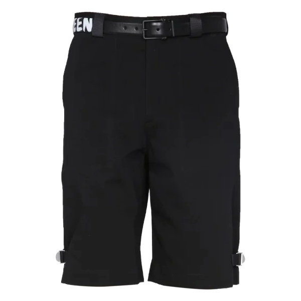 belted shorts