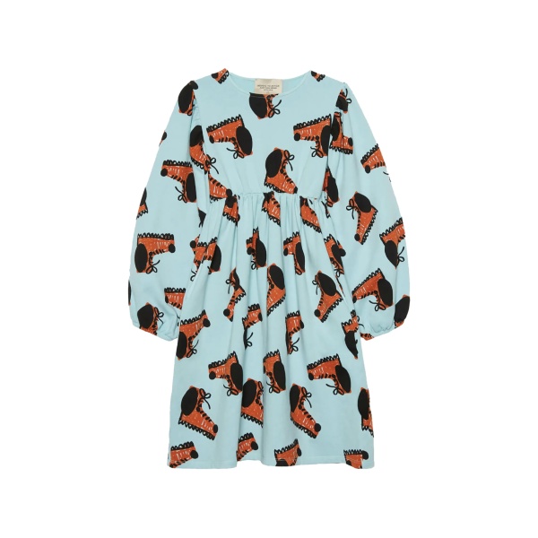 boot-print dress
