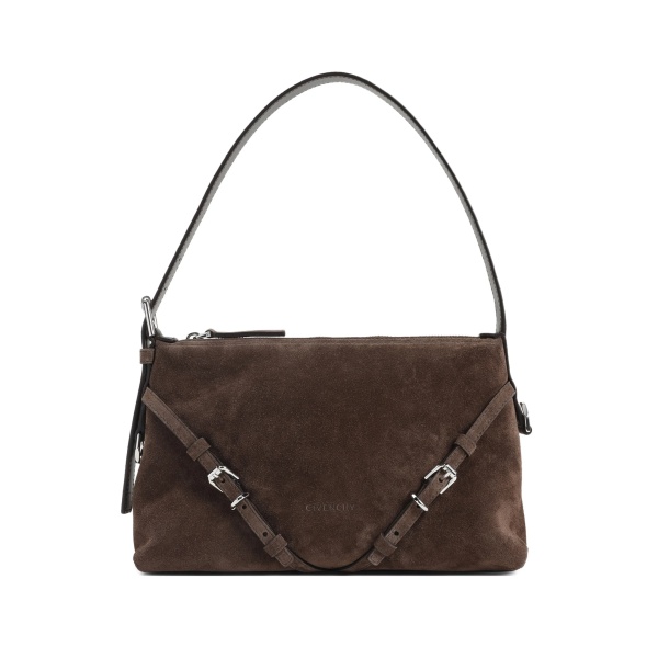 buckle-detail shoulder bag