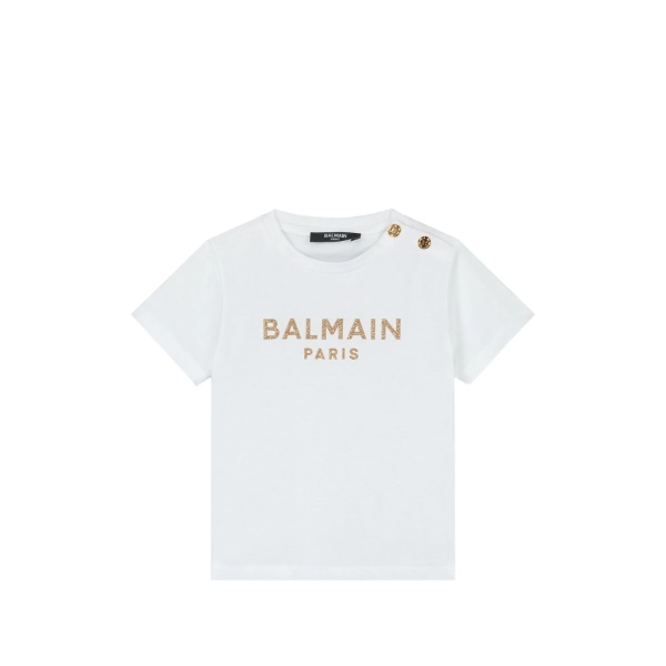 button-detail t-shirt