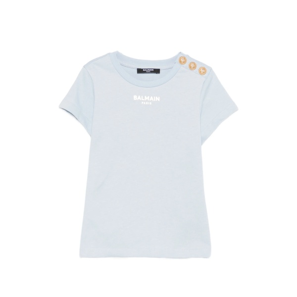 button-embellished T-shirt