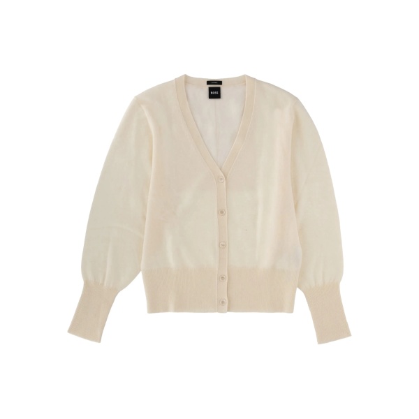 button v-neck cardigan