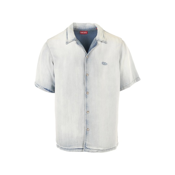 buttoned logo shirt