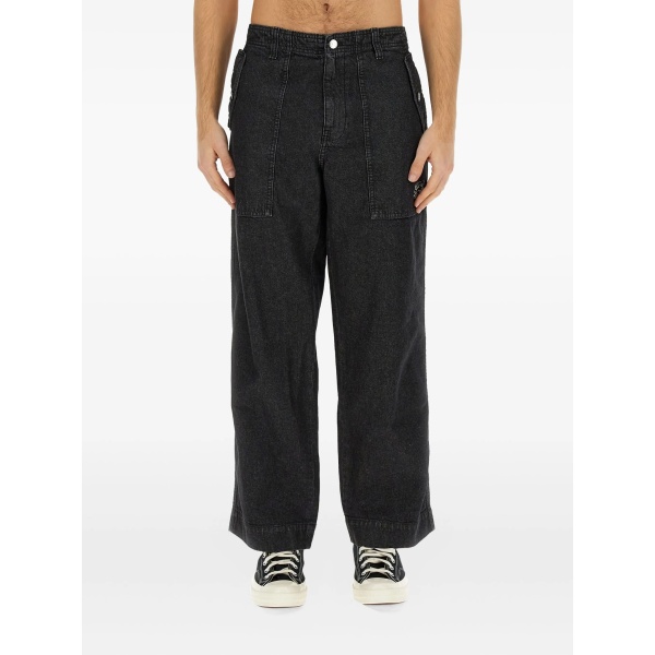 buttoned pocket jeans