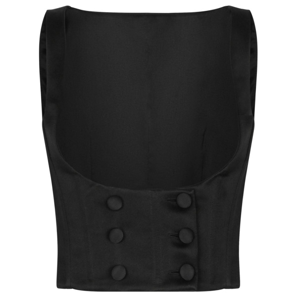 Buttoned vest