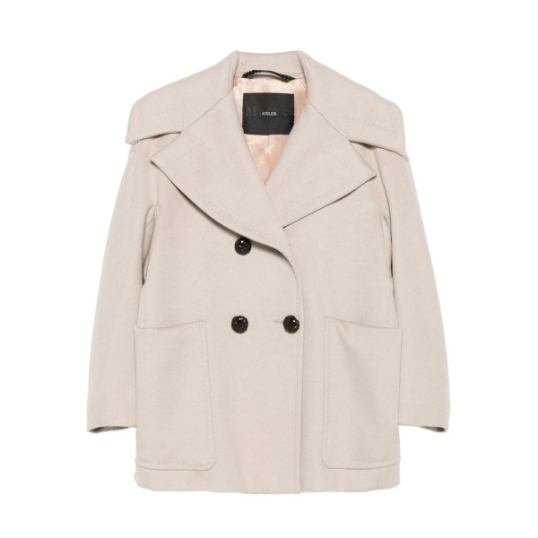 cashmere double-breasted jacket
