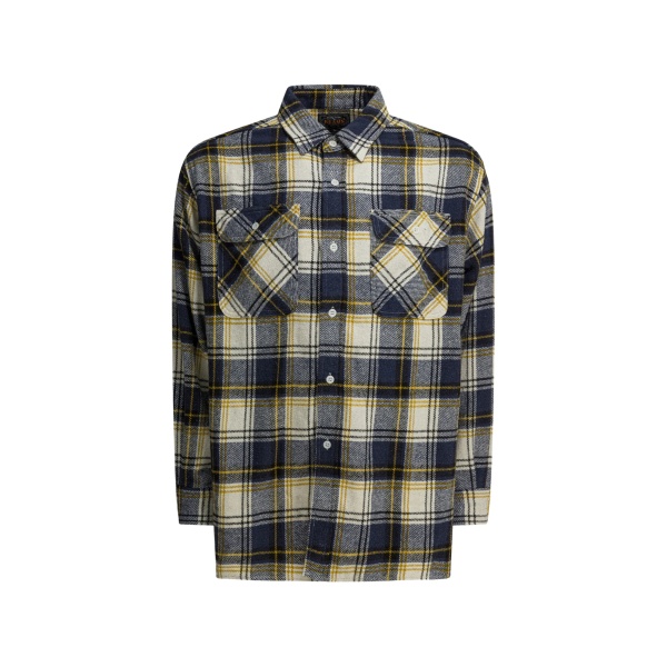 check chest-pocket shirt