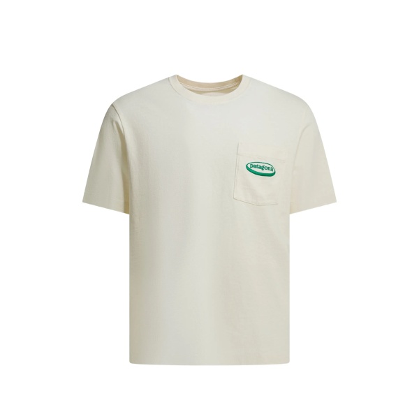 chest-pocket logo-detail T-shirt