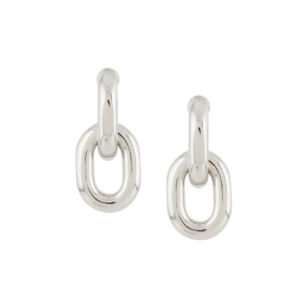 chunky drop-chain earrings