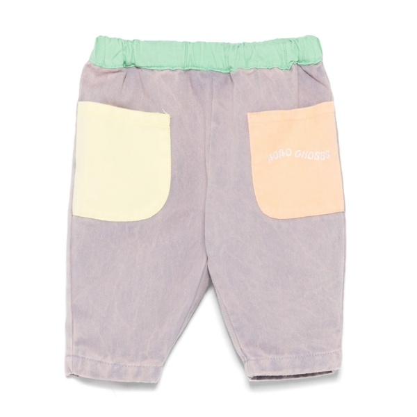 colour-block jeans