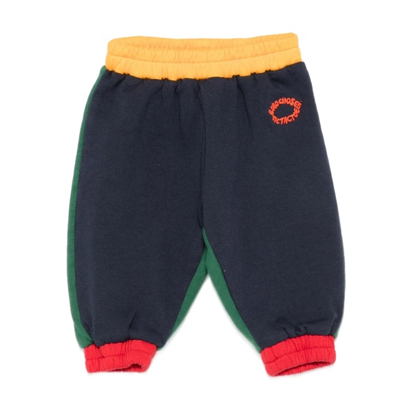 colour-block track pants