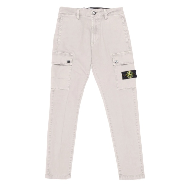 Compass-badge cargo pants