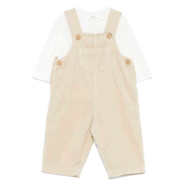 corduroy dungaree set