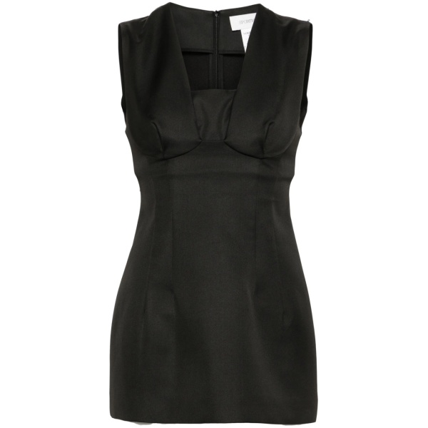 corset-style sleeveless top