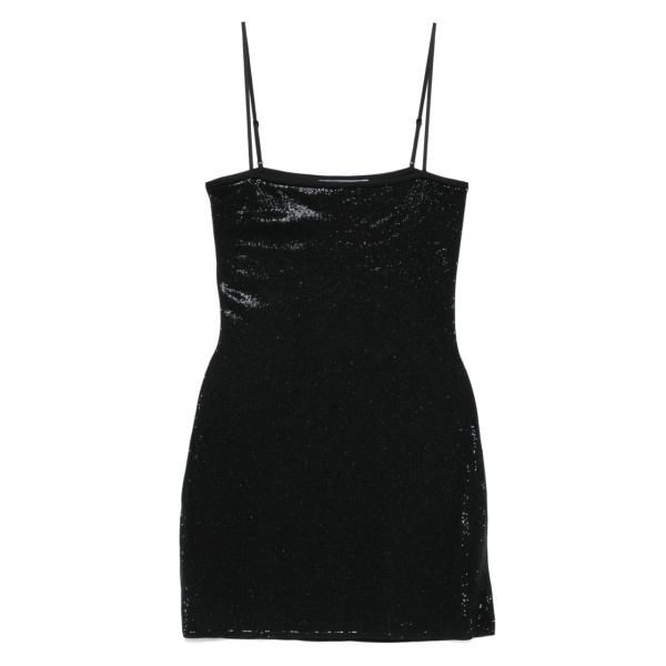 crystal-embellished mini dress
