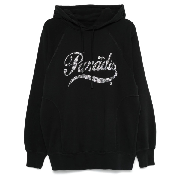 crystal-logo hoodie