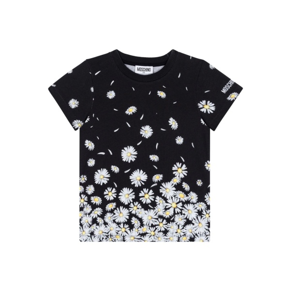 daisy-print T-shirt