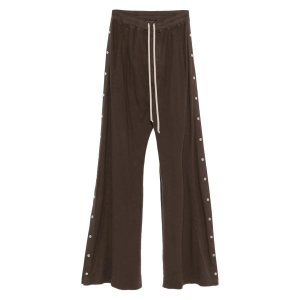 drawstring wide-leg trousers