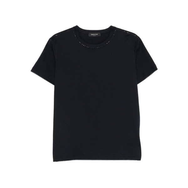 embellished crew-neck T-shirt