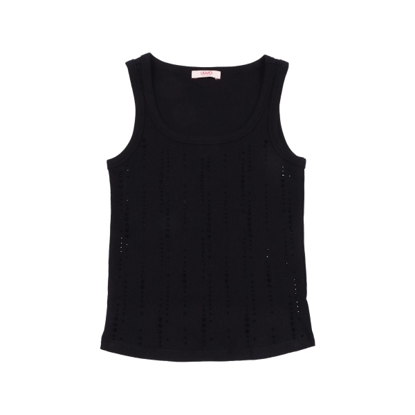 embellished tank top
