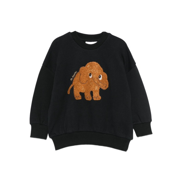 embroidered-elephant sweatshirt