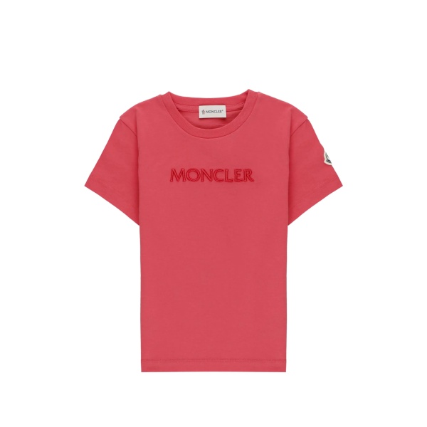 embroidered-logo T-shirt