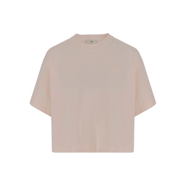 embroidered-logo T-shirt