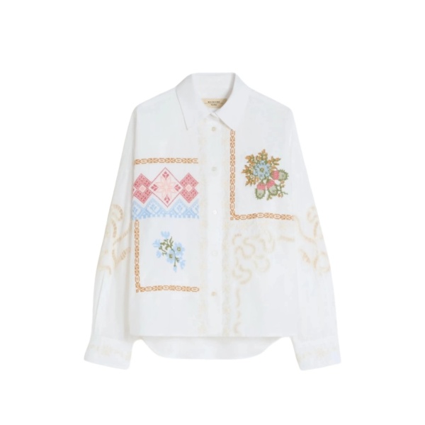 embroidered shirt