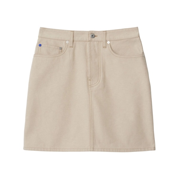 Equestrian Knight denim skirt