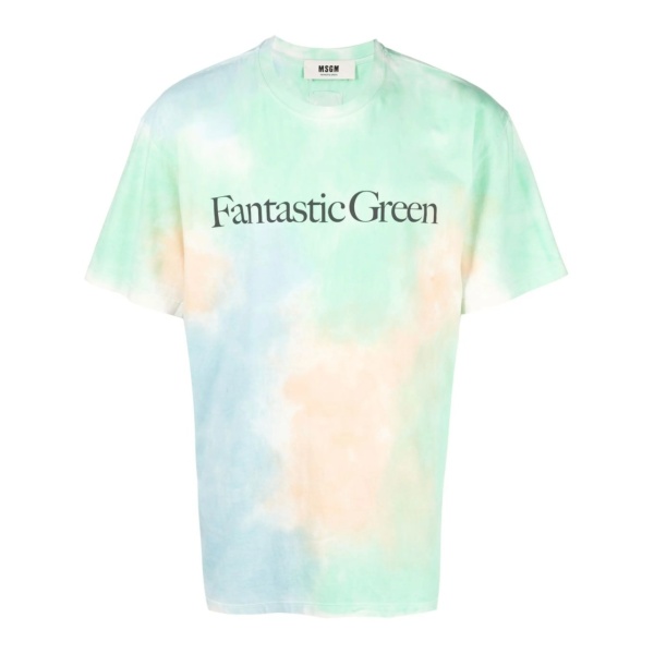 Fantastic Green tie-dye T-shirt