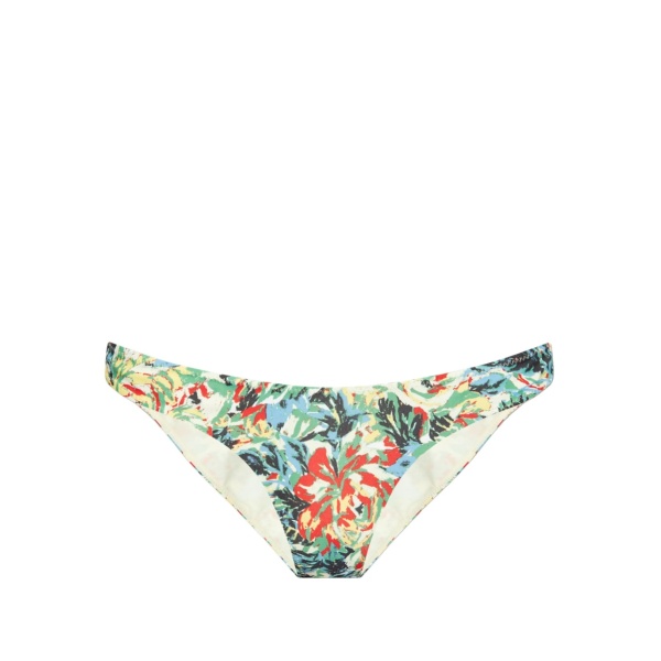 floral-print bikini bottoms