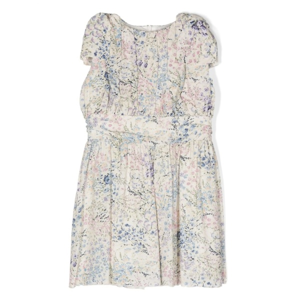 floral-print sleeveless dress