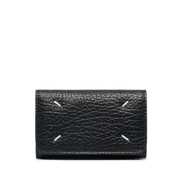 four-stitch leather key holder