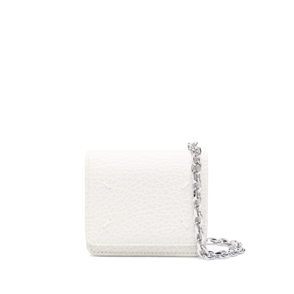 Four Stitches leather chain wallet