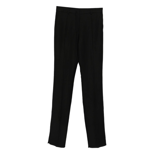 Front-pleat trousers